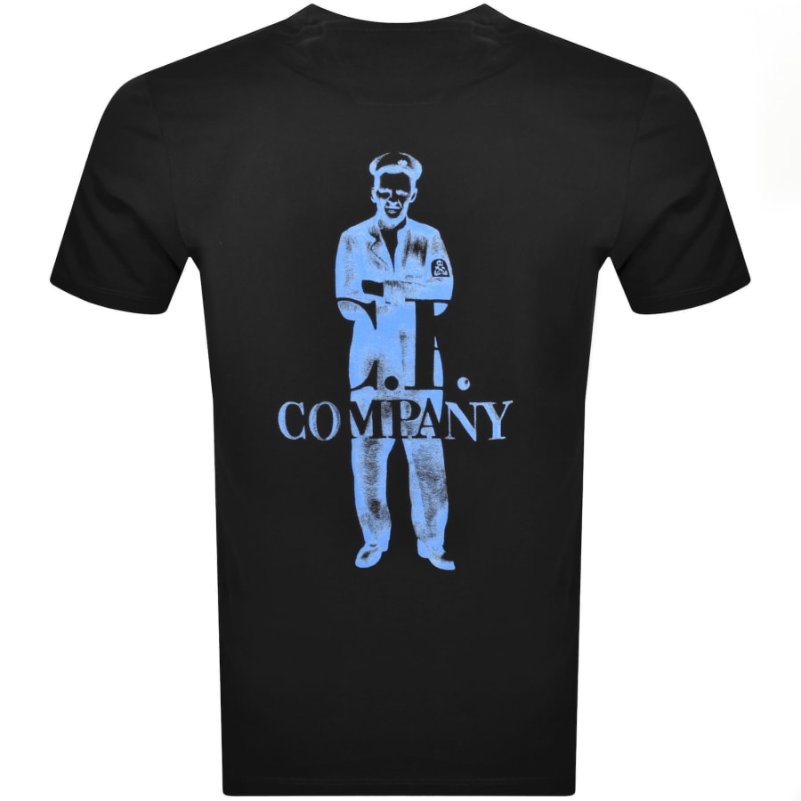 スーパーセール 目玉商品 Mainline | Black Shirt T Logo Company CP Menswear States United トップス
